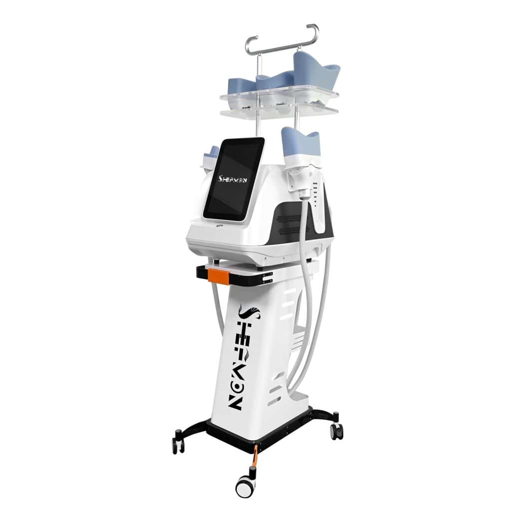 Emsculpt antes y después de la máquina de rodillo de bolas internas para esculpir el cuerpo S25 2 en 1 Masajeador interno del rodillo de la bola de Cryolipolysis Endos Velapro que adelgaza la máquina para bajar de peso, Rejuvenecimiento de piel, Removedor de arrugas, Reafirmante