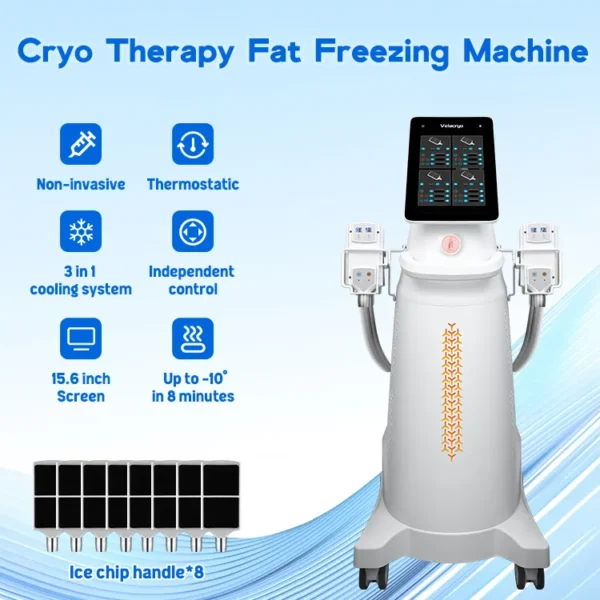 S26 CryoEMS S26-CryoEMS New Cryo EMS Coolsculpting Cryolipolysis Cryoems Weight Loss Body Shaping Machine - Image 5