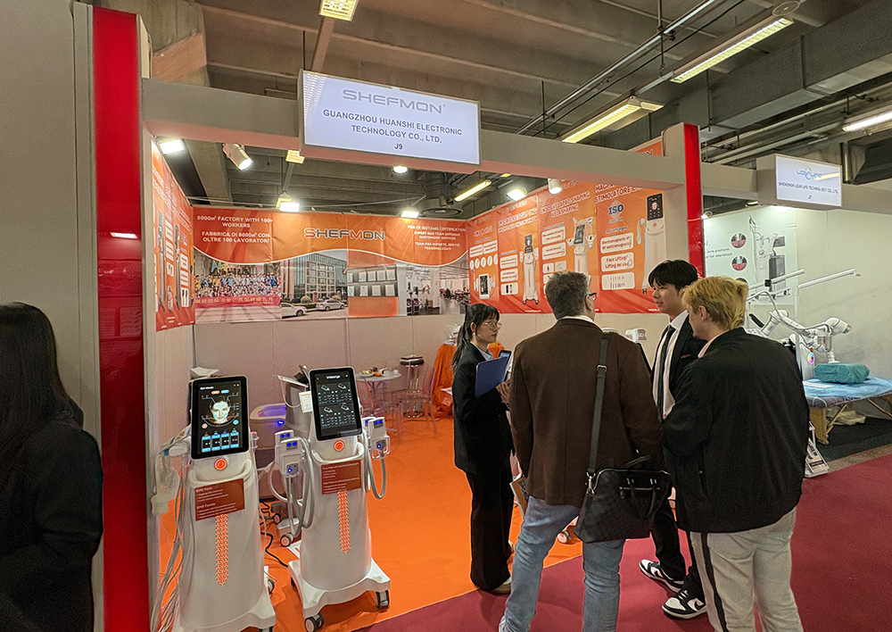 SHEFMON, fabricante de equipos de belleza en Italia, exposición de belleza Cosmoprof