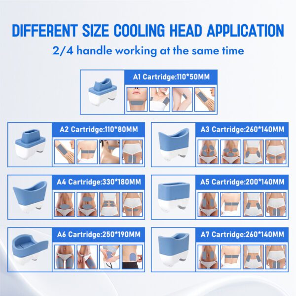 S10 S10 Criolipolisis Portatil Slimming Machine Cryotherapy Criolipolisis Machine with Two Handles - Bild 5