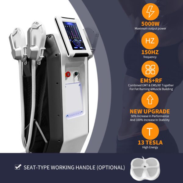 A0240 A0240 5 in 1 Emslim EMS Muscle Stimulation Teslasculpt Muscle Building - Bild 5