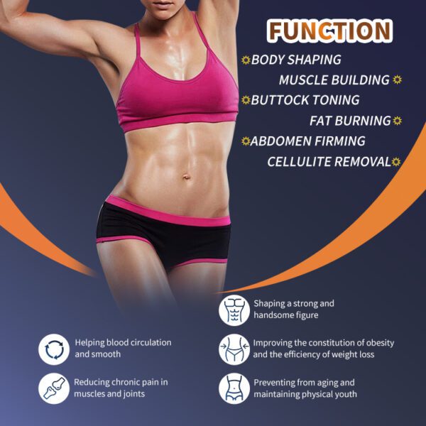 A0240 A0240 5 in 1 Emslim EMS Muscle Stimulation Teslasculpt Muscle Building - Bild 7