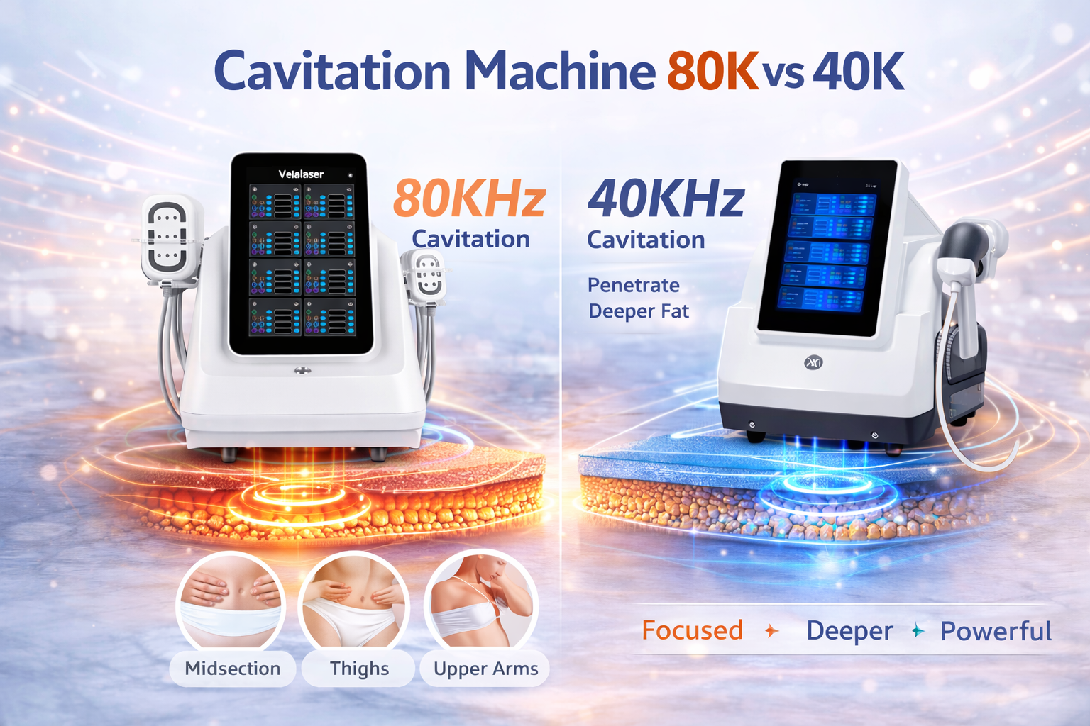 Cavitation Machine 80K vs 40K - shefmon