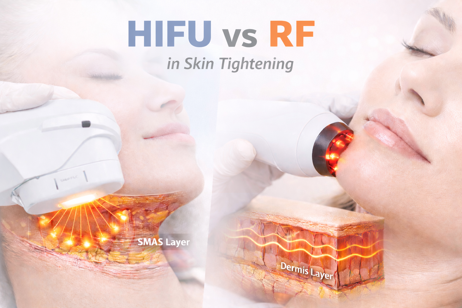 HIFU vs RF in Skin Tightening - shefmon