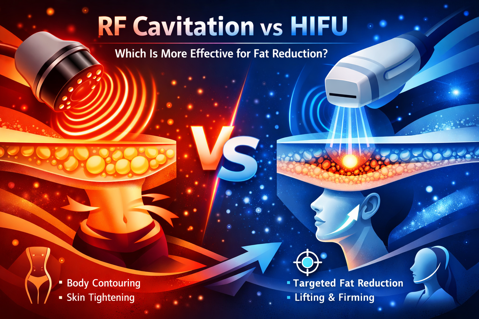 RF Cavitation vs HIFU - Shefmon