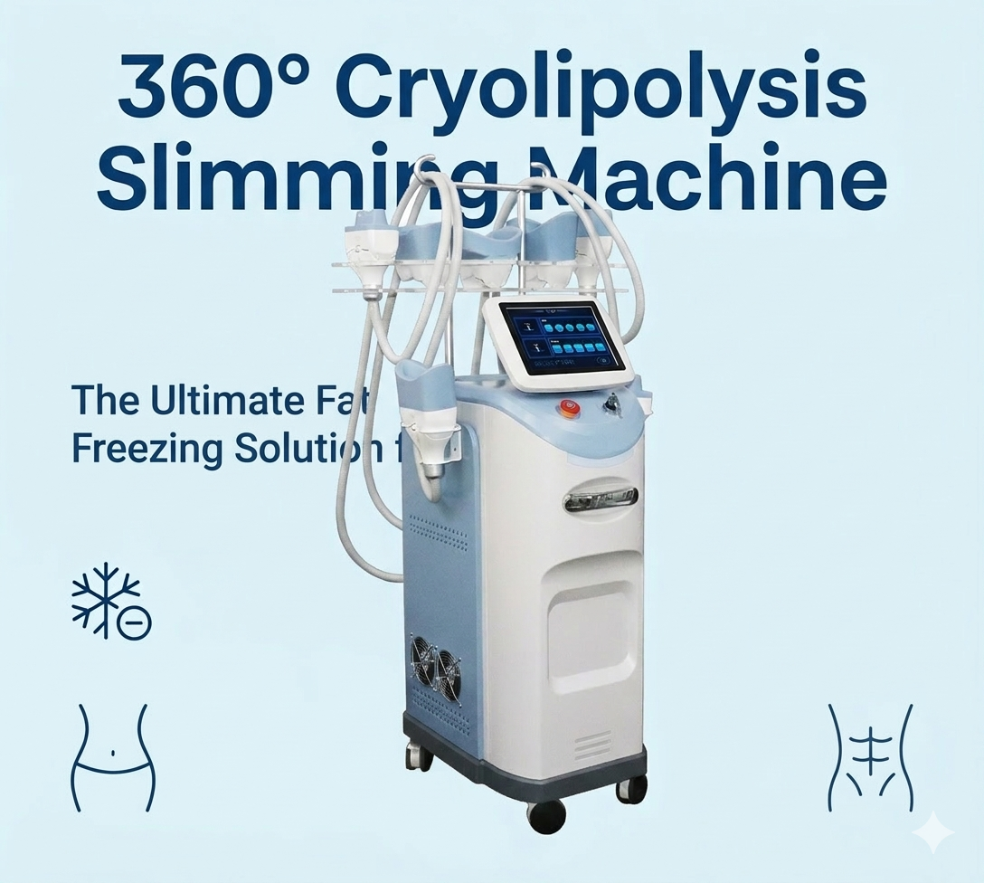 360° Cryolipolysis Slimming Machine: The Ultimate Fat Freezing Solution for Faster Body Contouring - shefmon