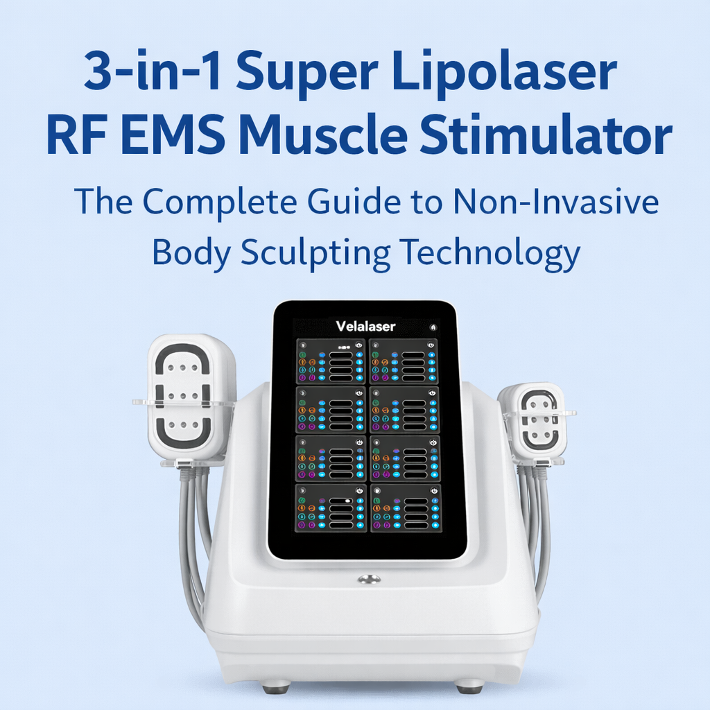 A0928 Lipolaser 3 In 1 Super Lipolaser RFEms Muscle Stimulator