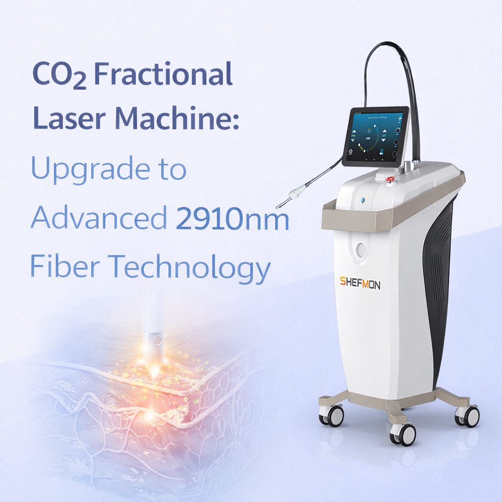 Модернизация фракционного лазерного аппарата CO2 до передовой волоконно-оптической технологии 2910 нм - shefmon