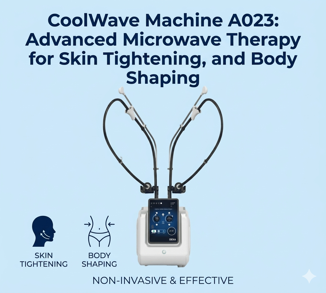 CoolWave Machine A0923 Advanced Microwave Therapy for Skin Tightening Body Shaping - shefmon