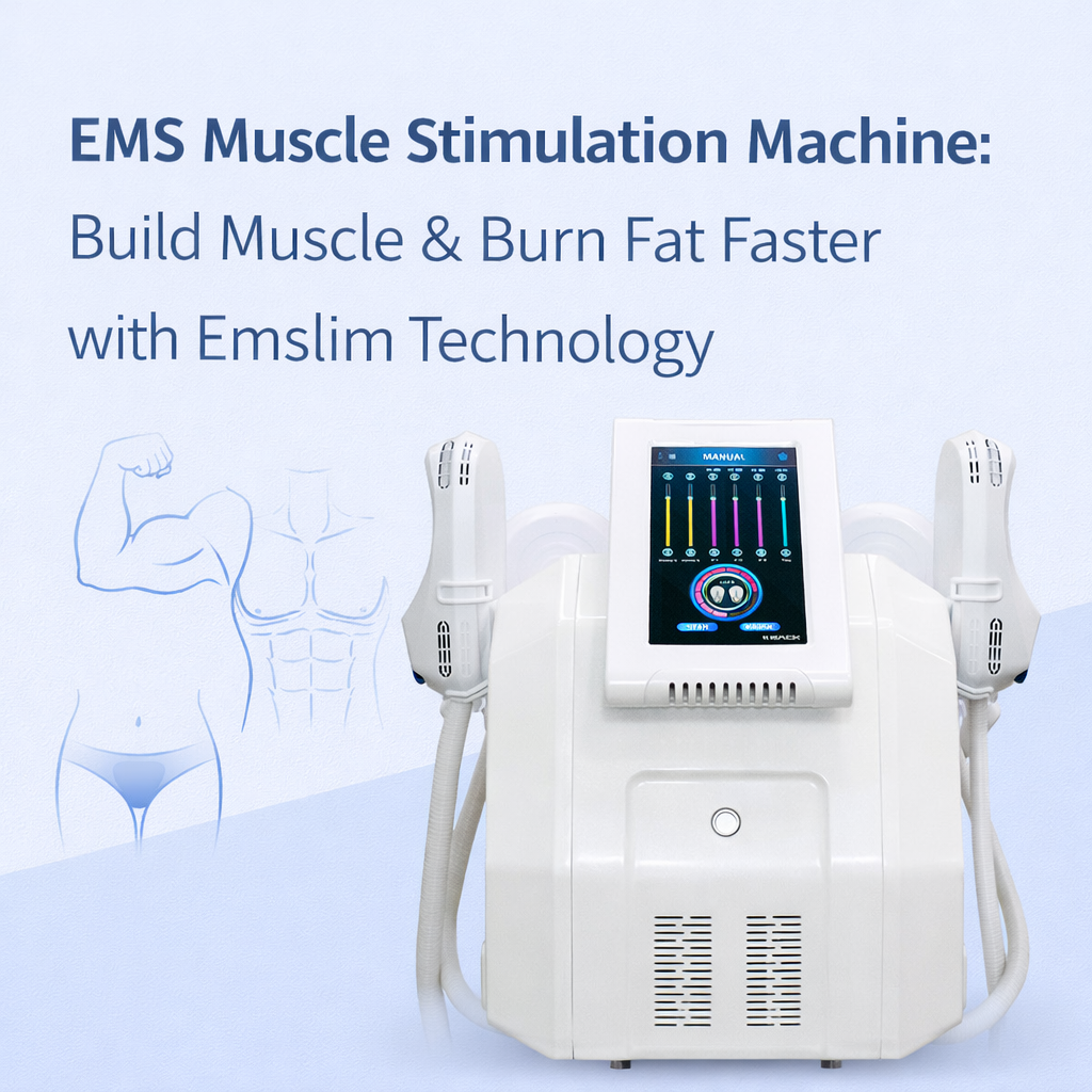 Stimolatore muscolare EMS: sviluppa i muscoli e brucia i grassi più velocemente con la tecnologia Emslim - shefmon