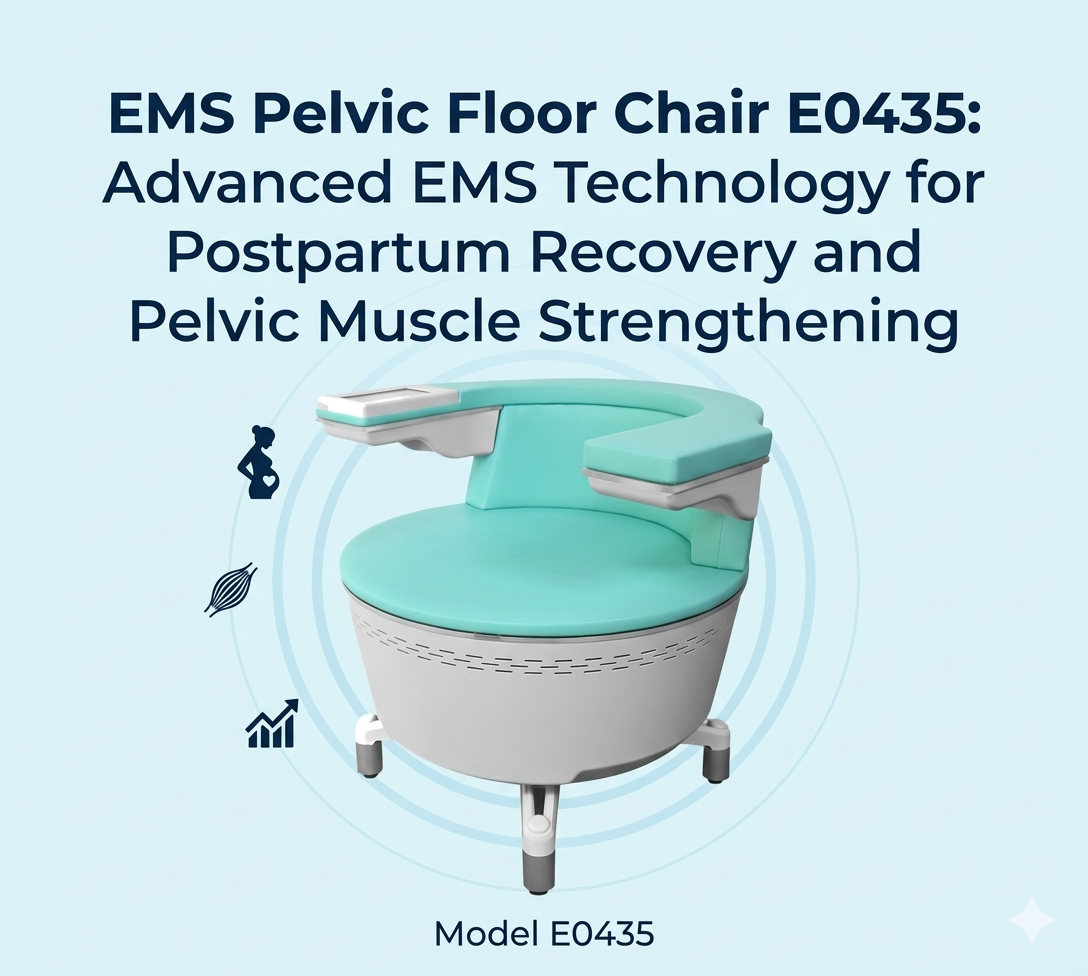 Ems Pelvic Floor Chair E0435: Advanced EMS Technology for Postpartum Recovery and Pelvic Muscle Strengthening - shefmon