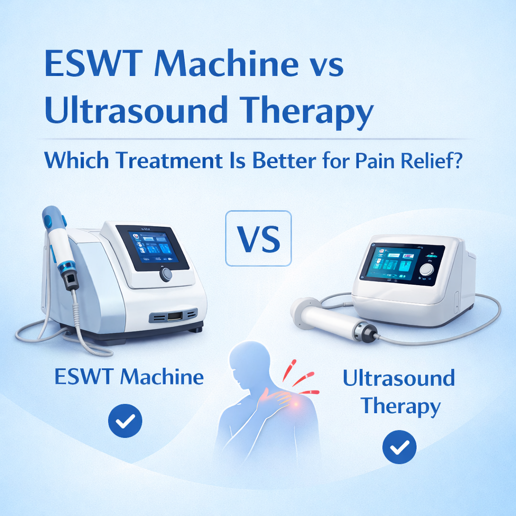 Eswt Machine vs Ultrasound Therapy for Pain Relief - shefmon