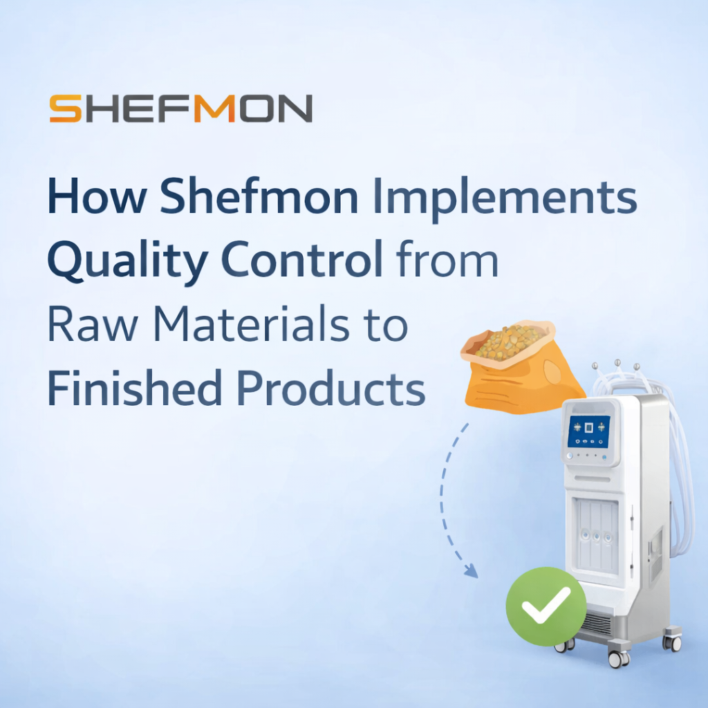 كيف تُطبّق شركة شيفمون نظام مراقبة الجودة من المواد الخام إلى المنتجات النهائية