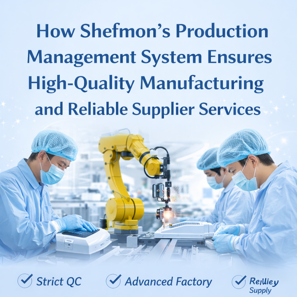 How Shefmon’s Production Management System Ensures High-Quality Manufacturing and Reliable Supplier Services - shefmon