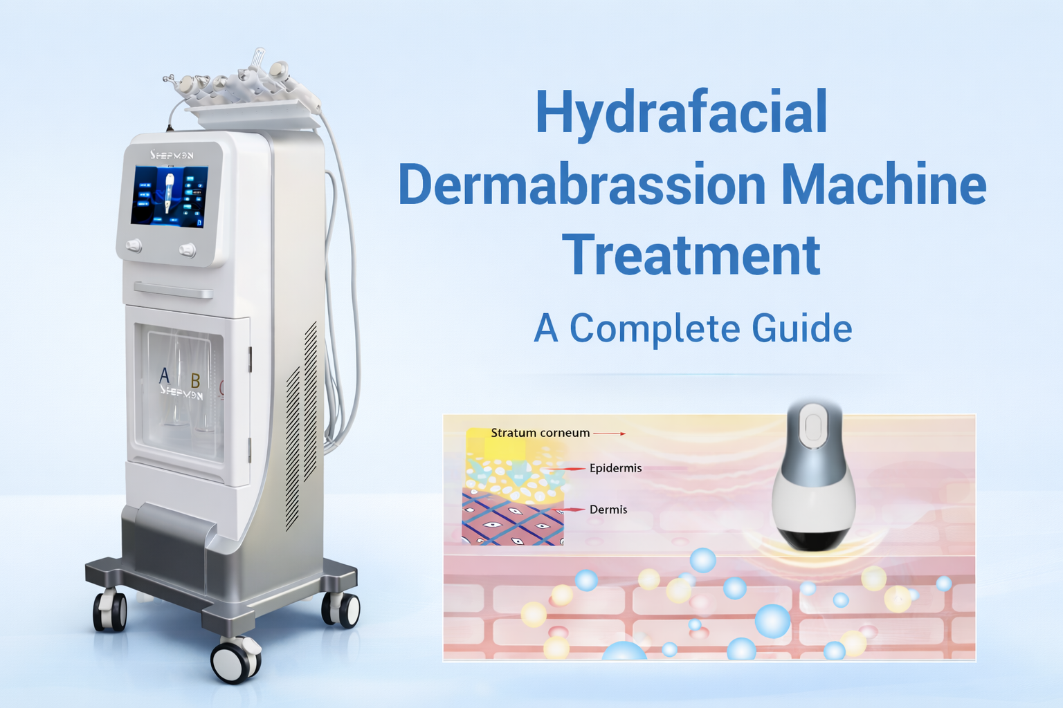 Hydrafacial Dermabrason Machine Treatment - shefmon