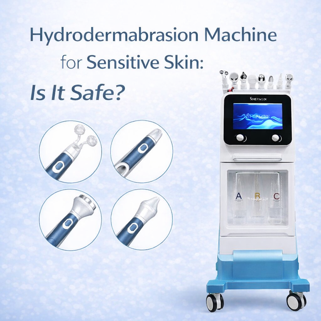 Hydrodermabrasion Machine for Sensitive Skin - shefmon