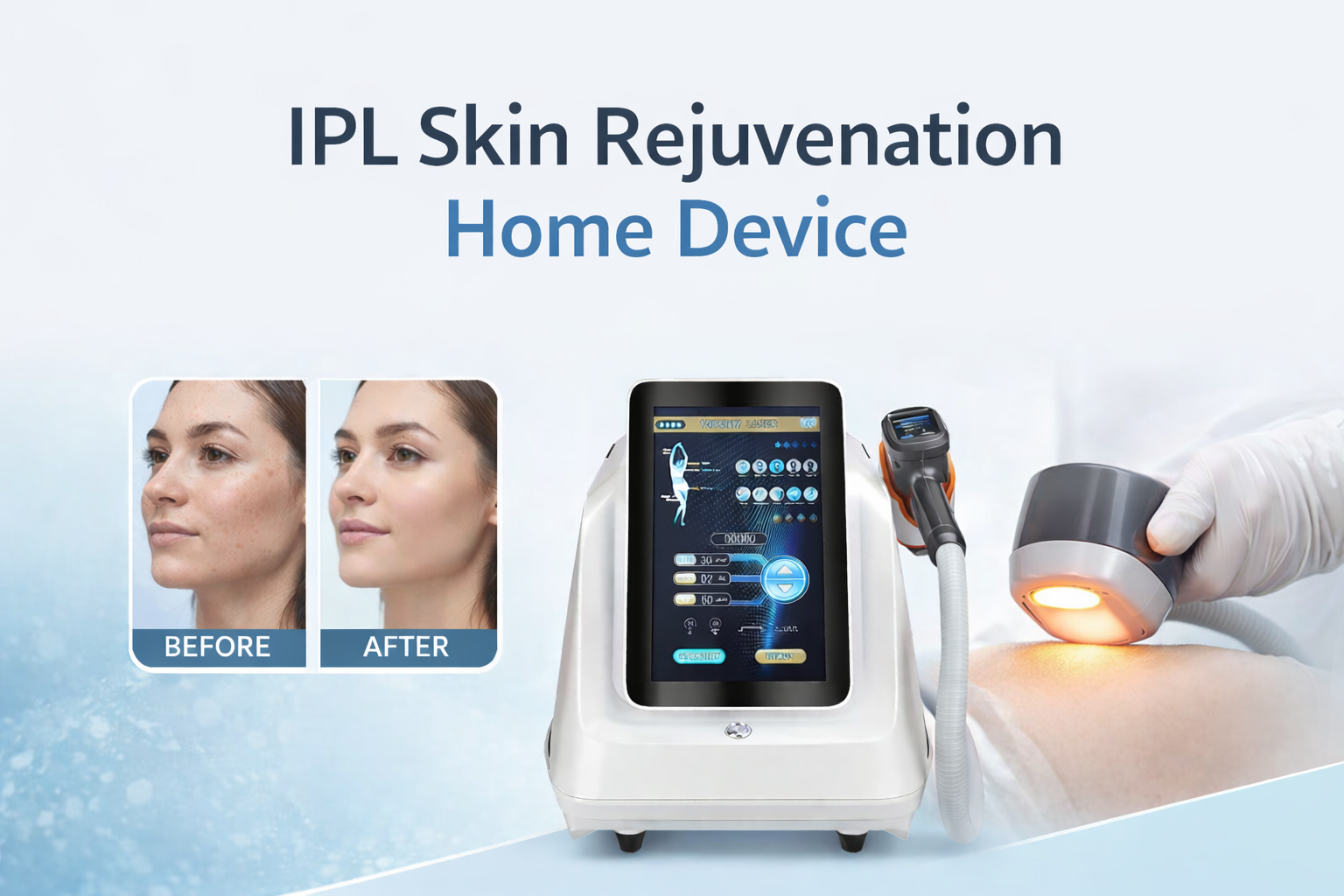 IPL Skin Rejuvenation Home Device - shefmon
