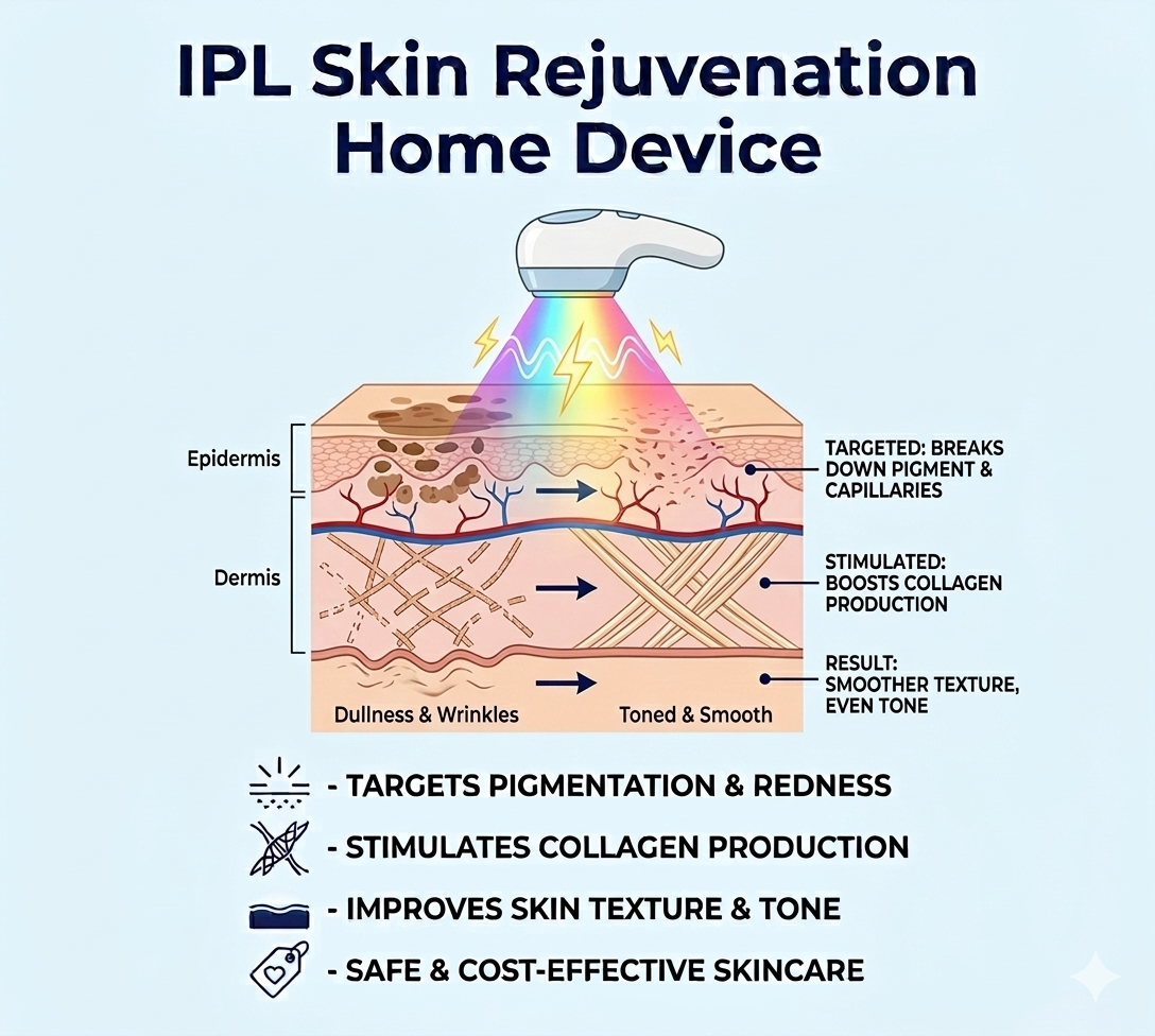 IPL Skin Rejuvenation Home Device - shefmon