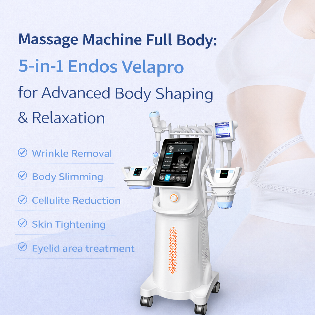 全身マッサージマシン 5-in-1 Endos Velapro 高度なボディシェイピング&リラクゼーション用 - shefmon