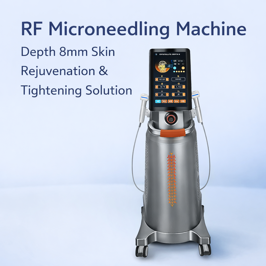RF-Mikronadelgerät, 8 mm Eindringtiefe, Hautverjüngung & Straffung – shefmon