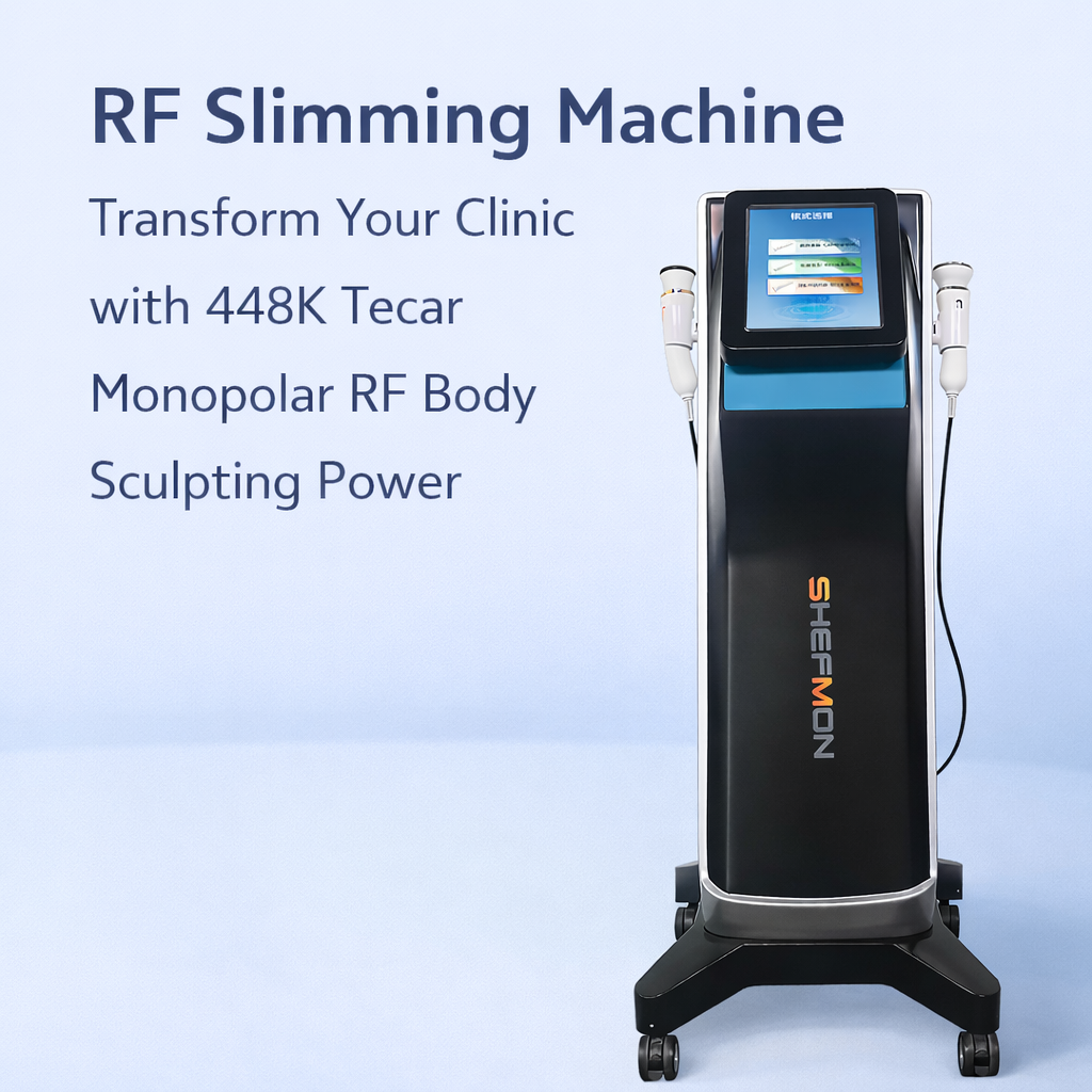 RF Slimming Machine Transform Your Clinic with 448K Tecar Monopolar RF Body Sculpting Power - shefmon
