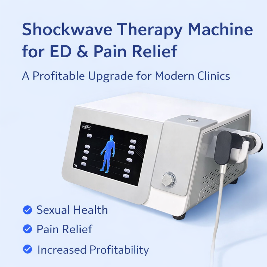 발기부전 및 통증 완화를 위한 충격파 치료기: 현대식 클리닉의 수익성 있는 업그레이드 - shefmon