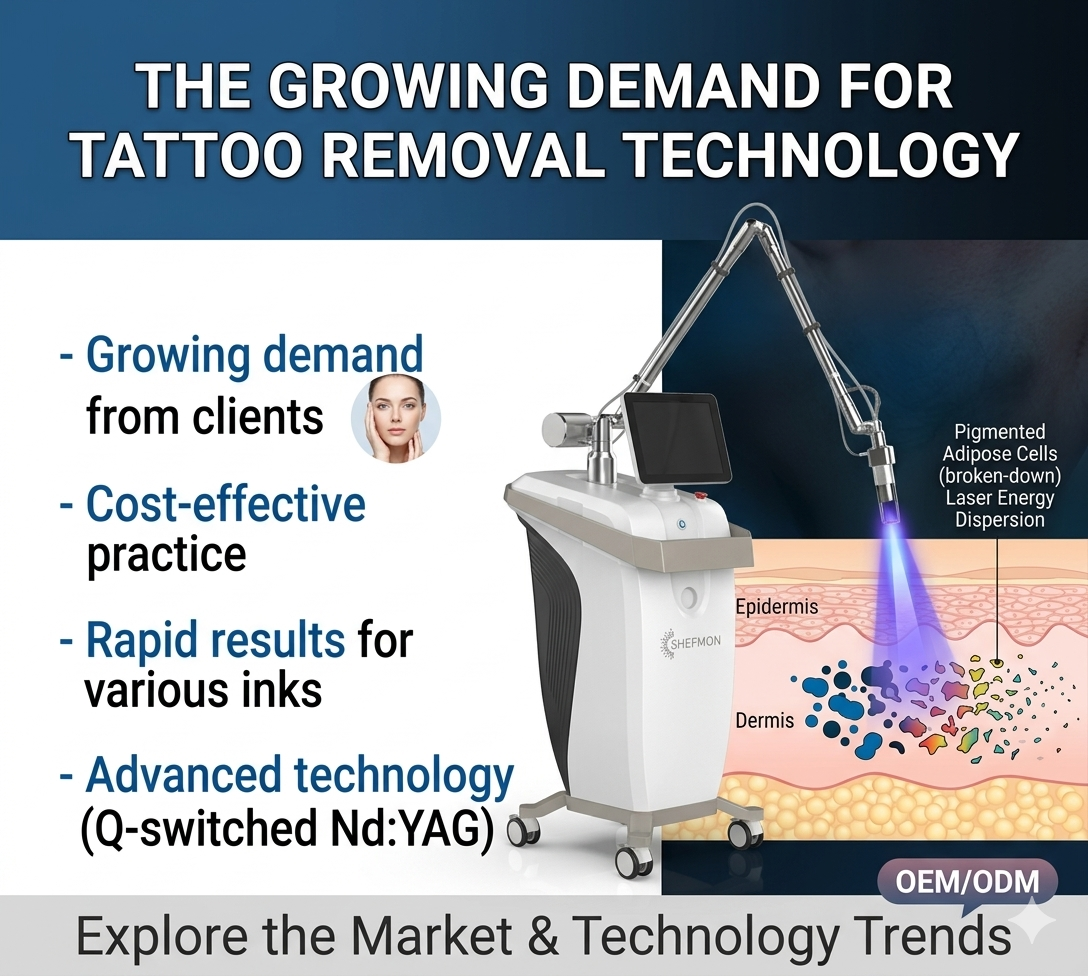La demande croissante de technologies de détatouage