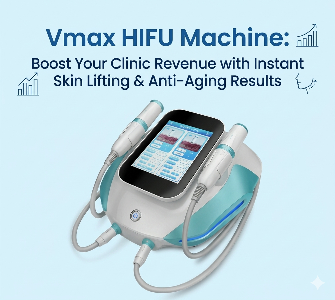 La macchina Vmax HIFU aumenta il fatturato della tua clinica con risultati immediati di lifting e anti-età - shefmon