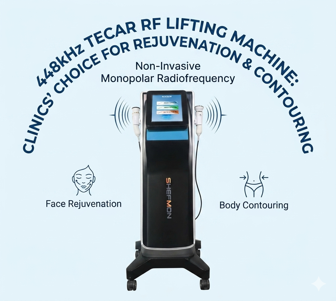 448kHz Tecar RF Lifting Machine Why Clinics Choose Monopolar Radiofrequency - shefmon