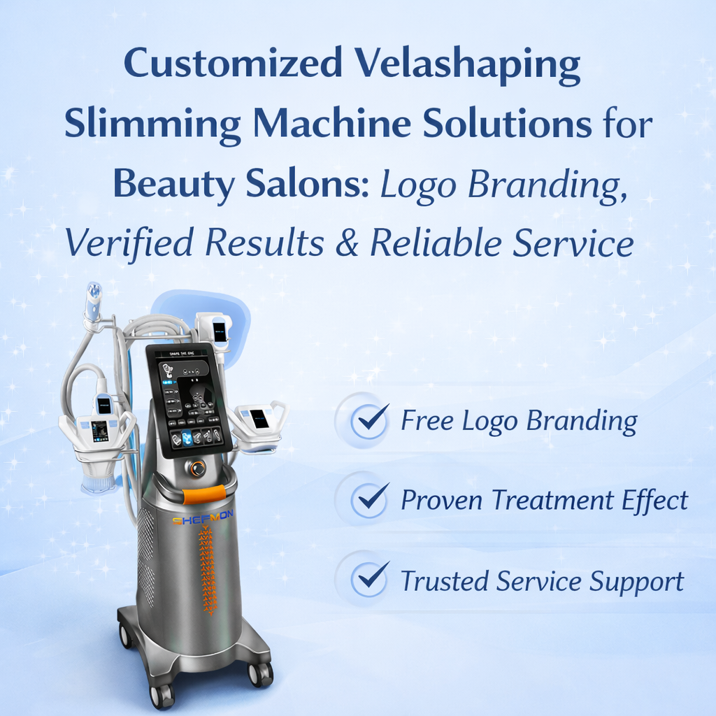 Customized Velashaping Slimming Machine Solutions for Beauty Salons Logo Branding, Verified Results & Reliable Service - shefmon