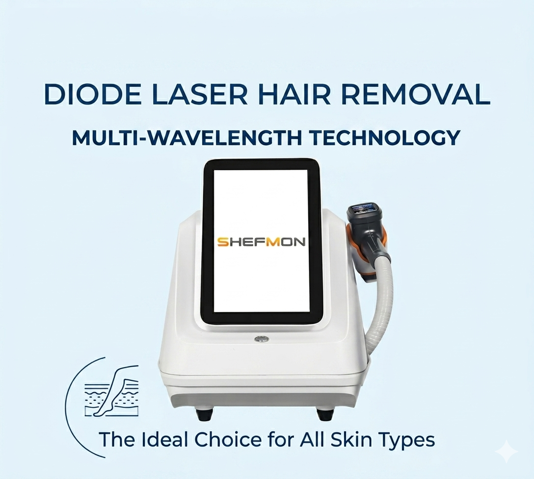 Diodenlaser-Haarentfernung mit Multi-Wellenlängen-Technologie – Die ideale Wahl für alle Hauttypen – shefmon
