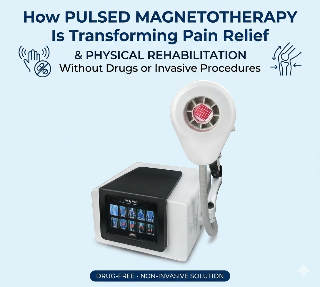 How Pulsed Magnetotherapy Is Transforming Pain Relief and Physical Rehabilitation Without Drugs or Invasive Procedures - shefmon