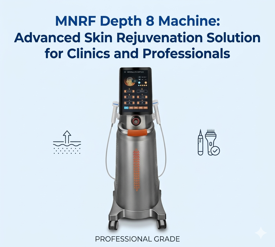 MNRF Depth 8 Machine Advanced Skin Rejuvenation Solution for Clinics and Professionals - shefmon