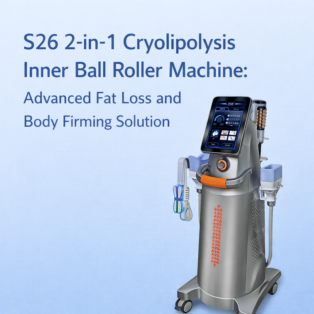 S26 2-in-1 Cryolipolysis Inner Ball Roller Machine Advanced Fat Loss and Body Firming Solution - shefmon