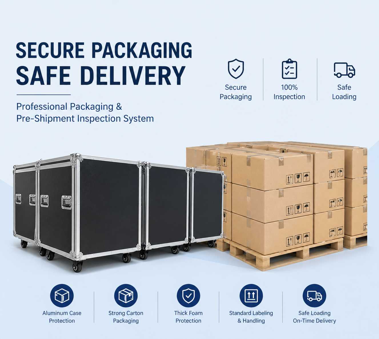 Shefmon – Komplettes Verpackungs- und Vorversandkontrollsystem für sichere Lieferung und gleichbleibende Qualität – shefmon