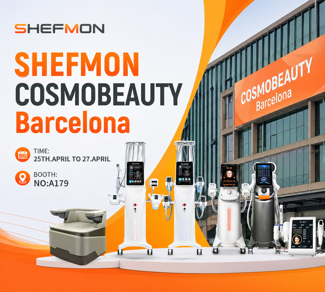 Shefmon auf der COSMOBEAUTY Barcelona 2026: Technologie-Showcase und erfolgreicher Abschluss