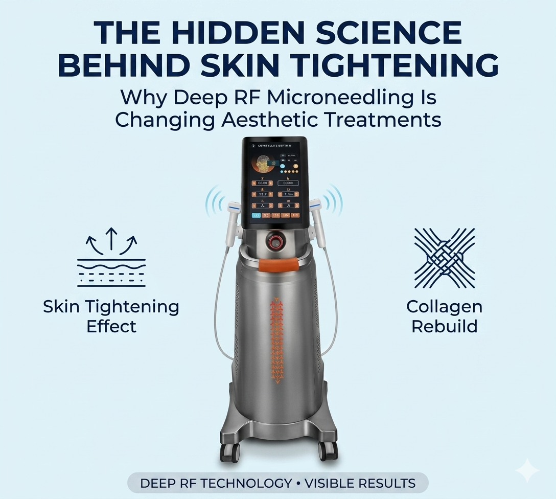 The Hidden Science Behind Skin Tightening Why Deep RF Microneedling Is Changing Aesthetic Treatment - shefmon