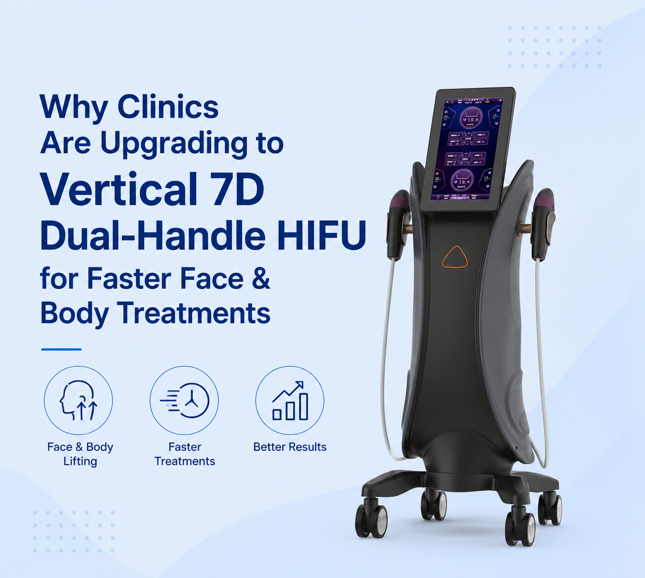 Why Clinics Are Upgrading to Vertical 7D Dual-Handle HIFU for Faster Face & Body Treatments - shefmon