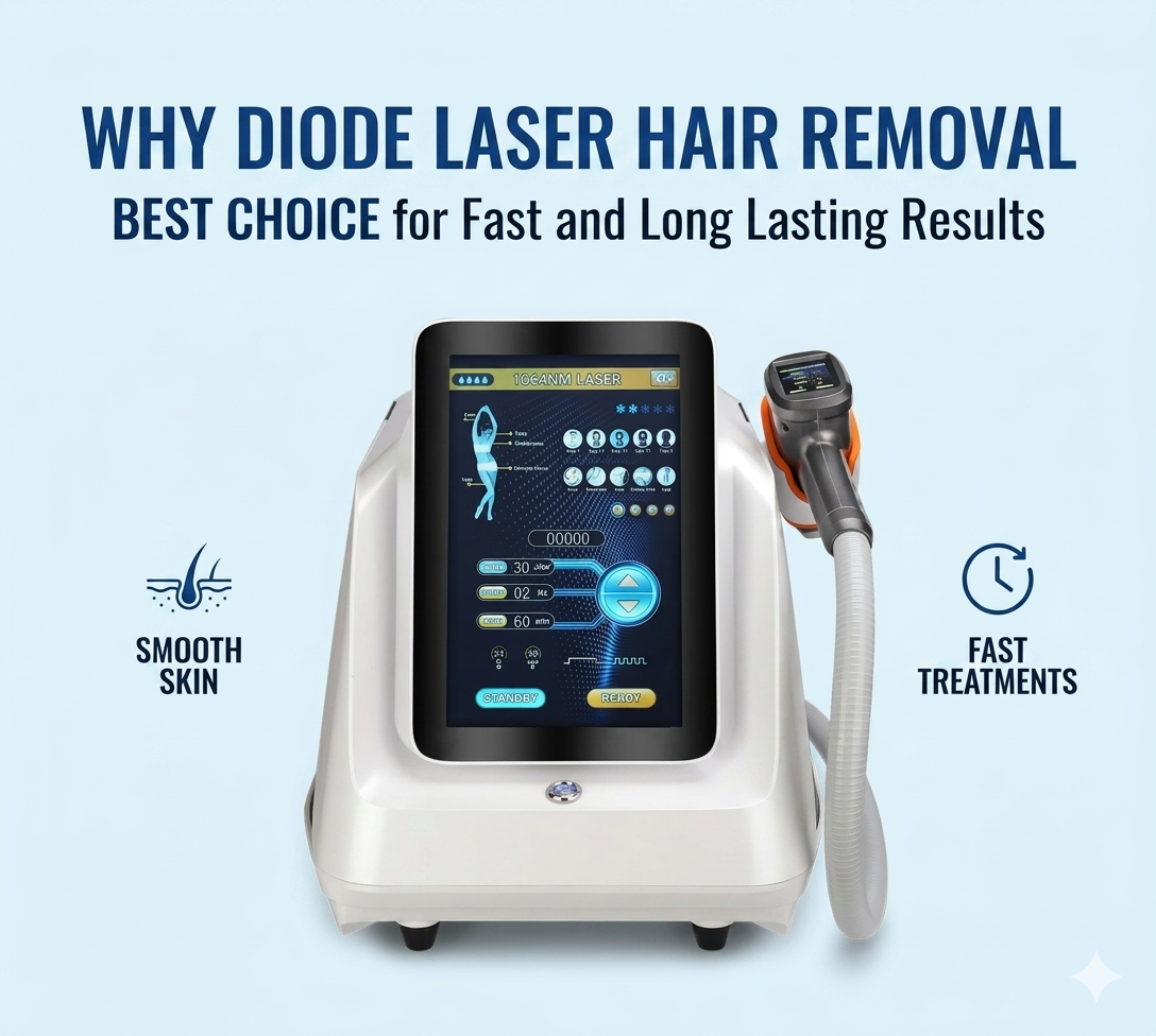 Why Diode Laser Hair Removal Is the Best Choice for Fast and Long Lasting Results - shefmon