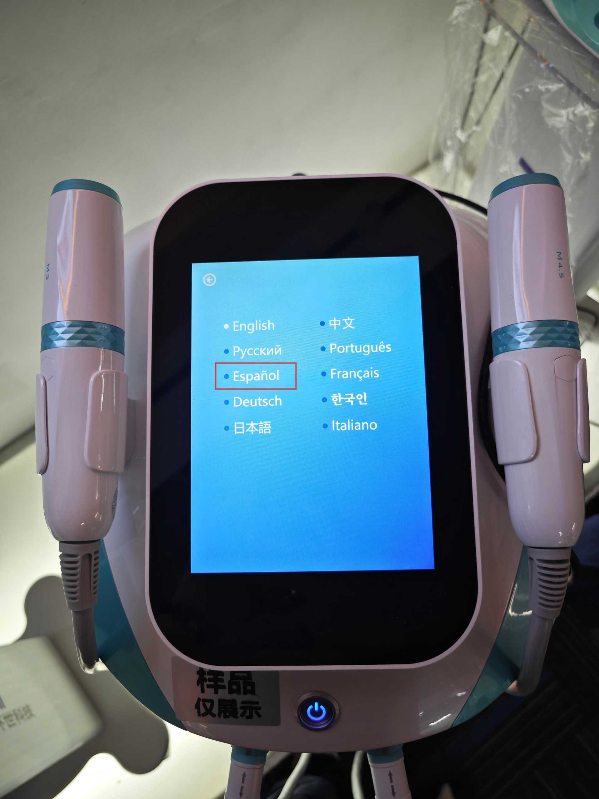 HIFU Machine Project for Costa Rica Salon: Spanish Interface, Pre-Shipment Inspection & Full Training Support - shefmon