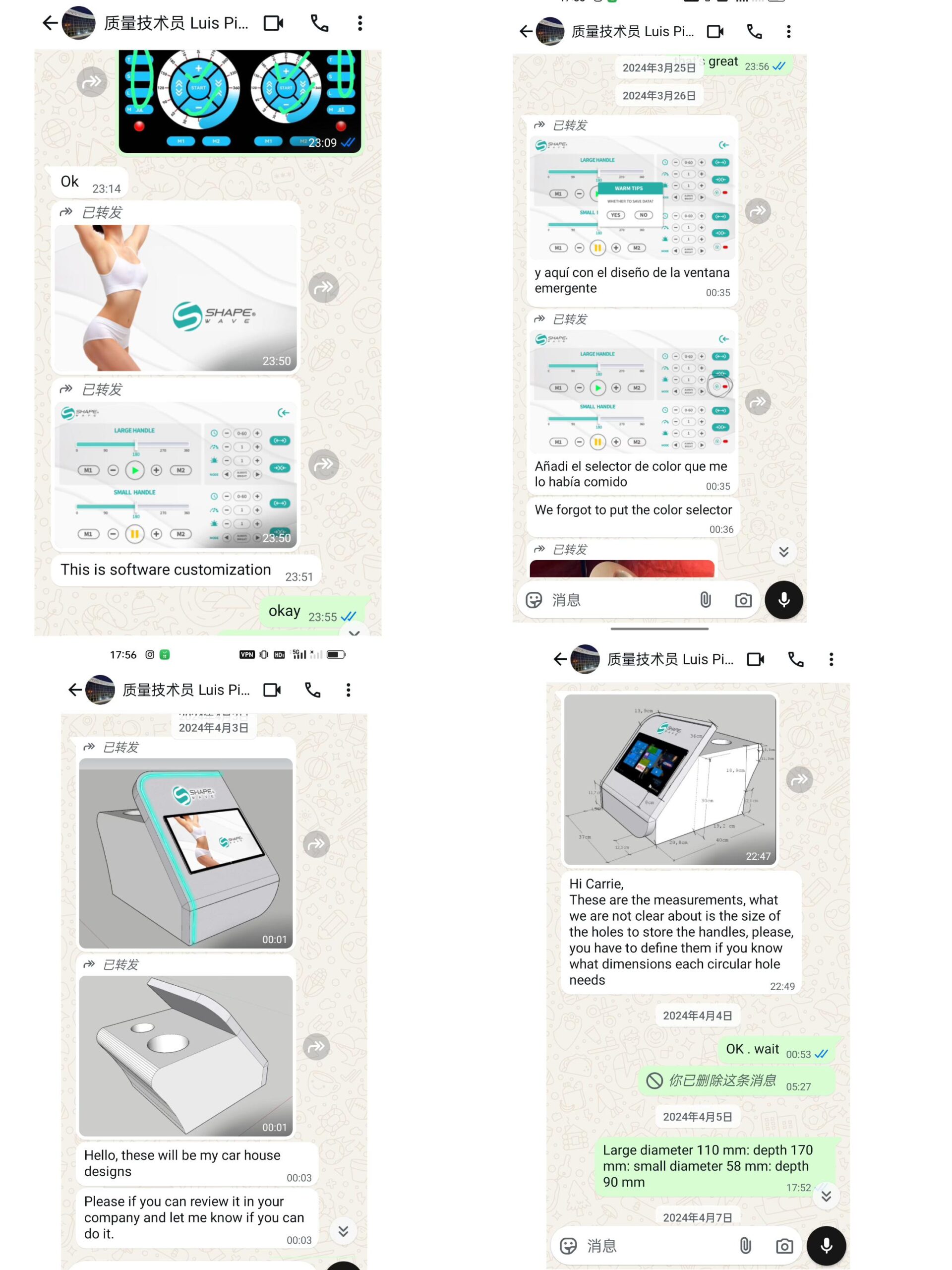 Customized Portable Endos Roller Machine Project for a Spanish Distributor with Comprehensive OEM/ODM Service - shefmon