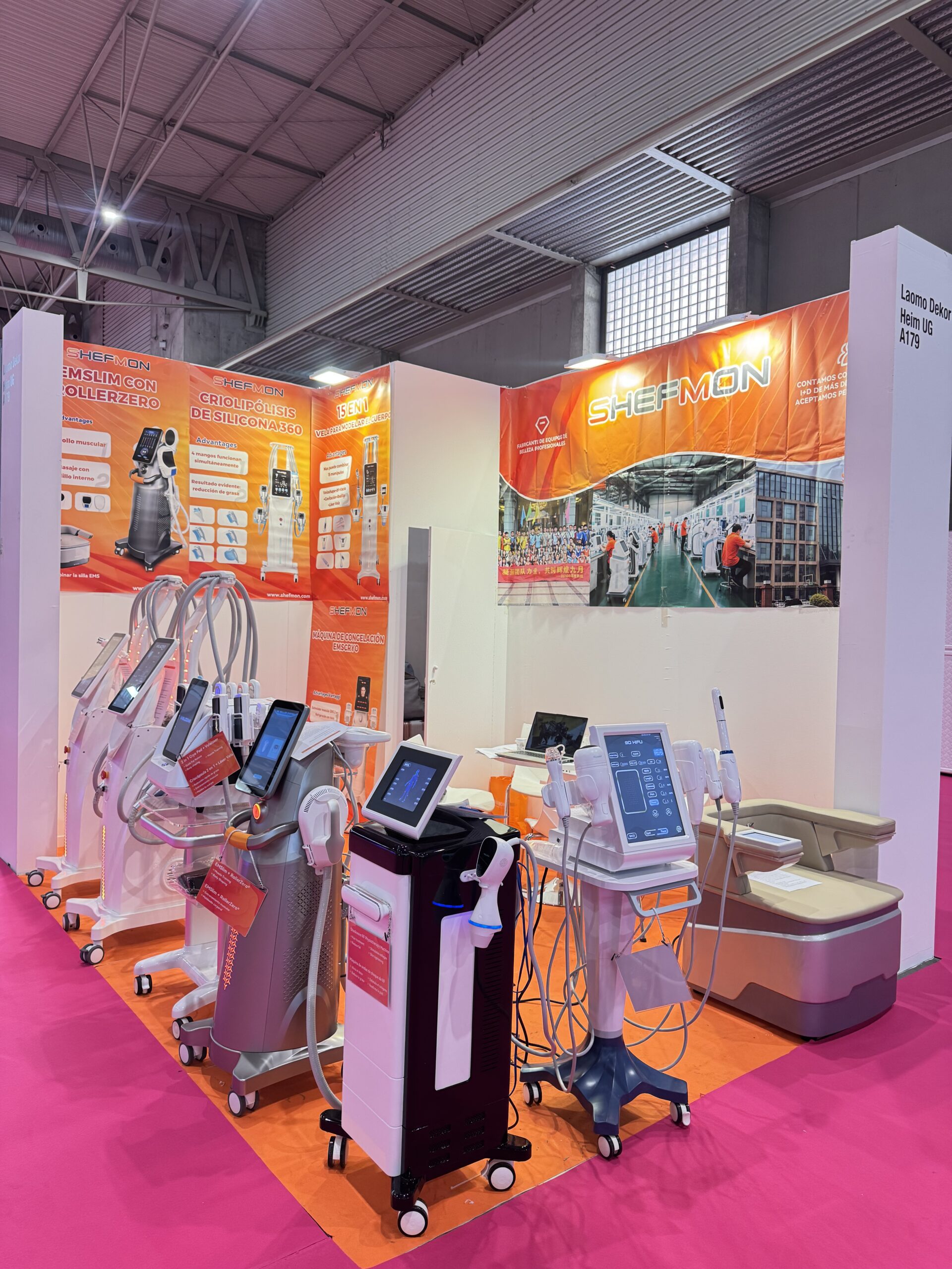 Shefmon auf der COSMOBEAUTY Barcelona 2026: Technologie-Showcase und erfolgreicher Abschluss