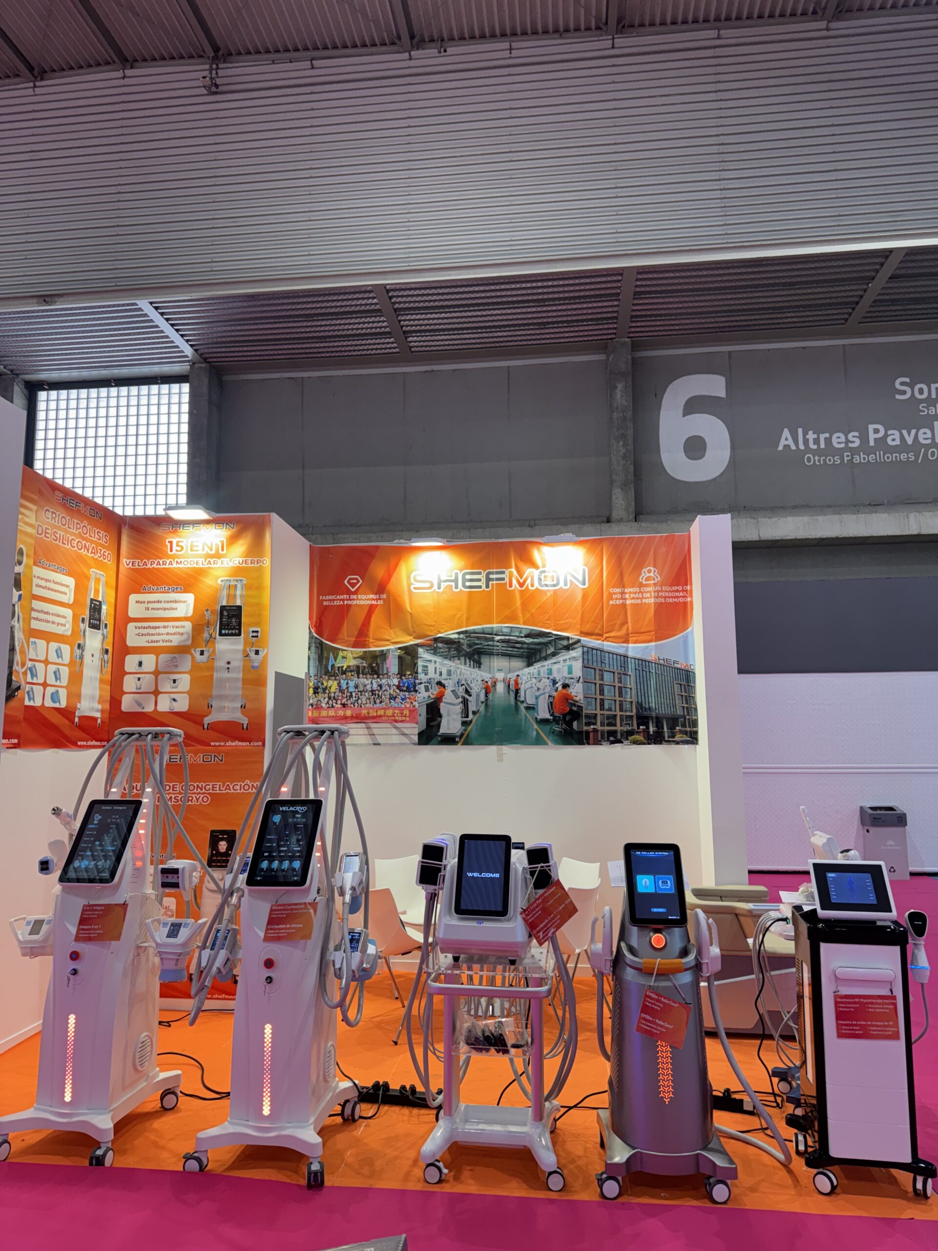 Shefmon auf der COSMOBEAUTY Barcelona 2026: Technologie-Showcase und erfolgreicher Abschluss