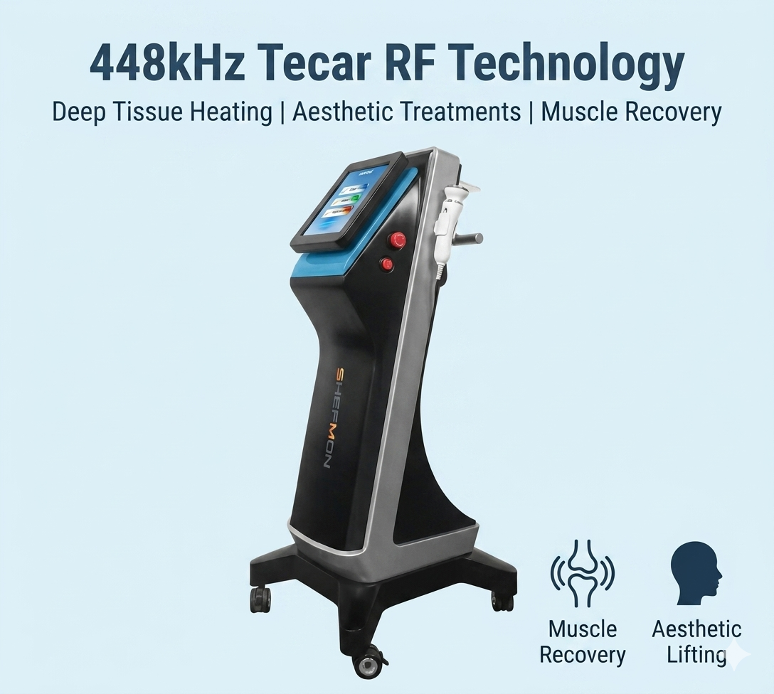 448kHz Tecar RF Technology for Deep Tissue Heating in Aesthetic and Muscle Recovery Treatments - shefmon