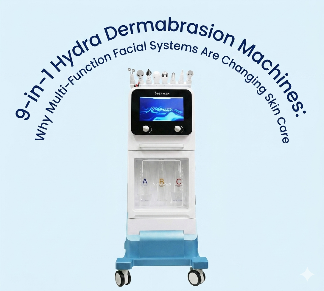 9-in-1 Hydra Dermabrasion Machines Why Multi-Function Facial Systems Are Changing Skin Care - shefmon