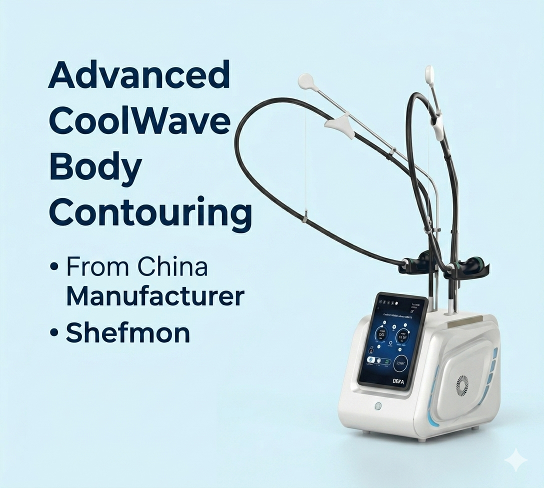 أجهزة نحت الجسم المتقدمة بتقنية CoolWave من شركة Shefmon الصينية