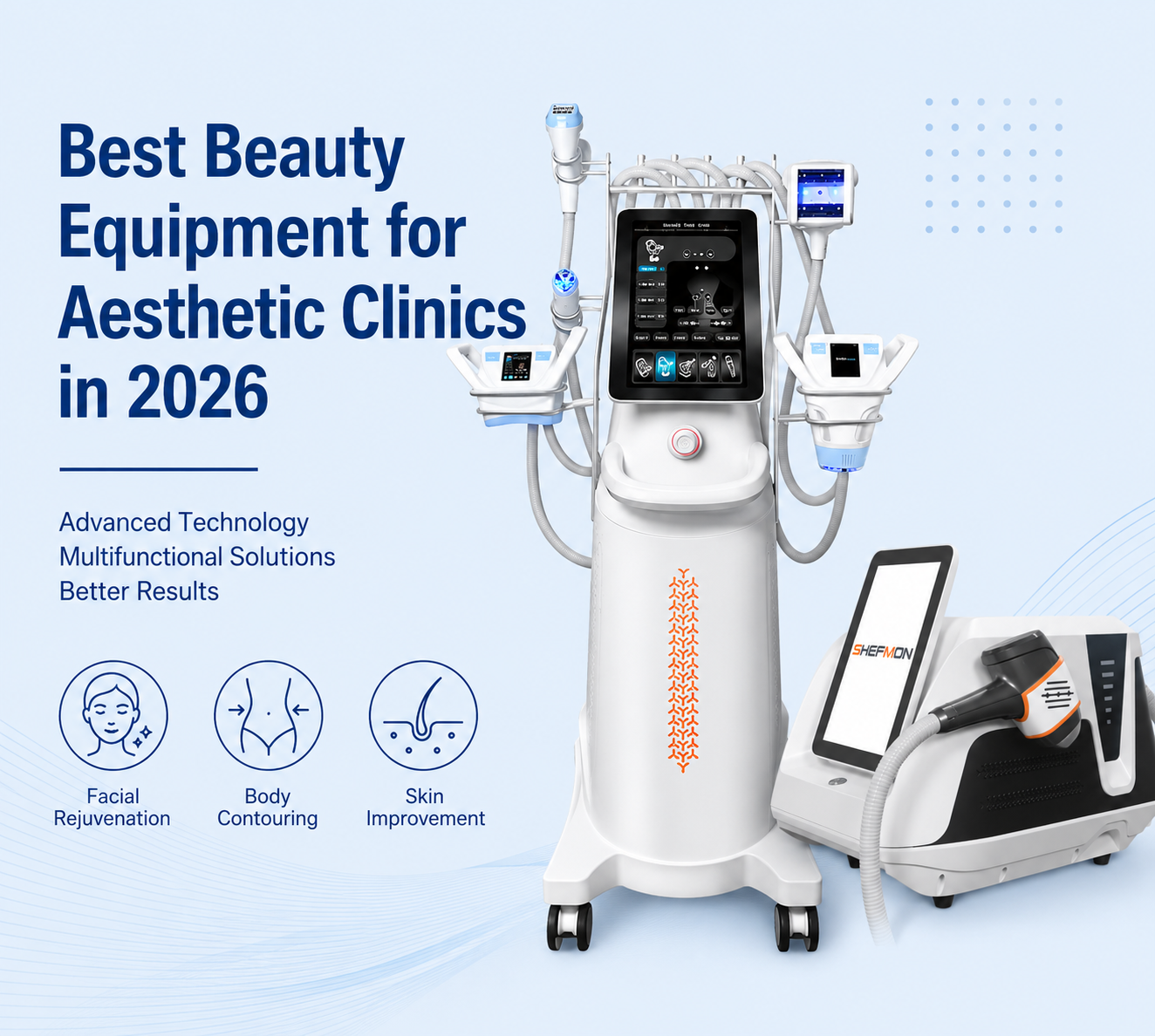 Best Beauty Equipment for Aesthetic Clinics in 2026 - shefmon