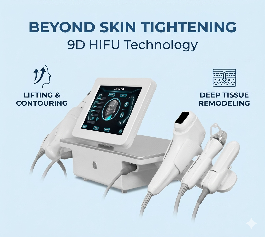 Beyond Skin Tightening How 9D HIFU Technology Targets Lifting, Contouring, and Deep Tissue Remodeling - shefmon
