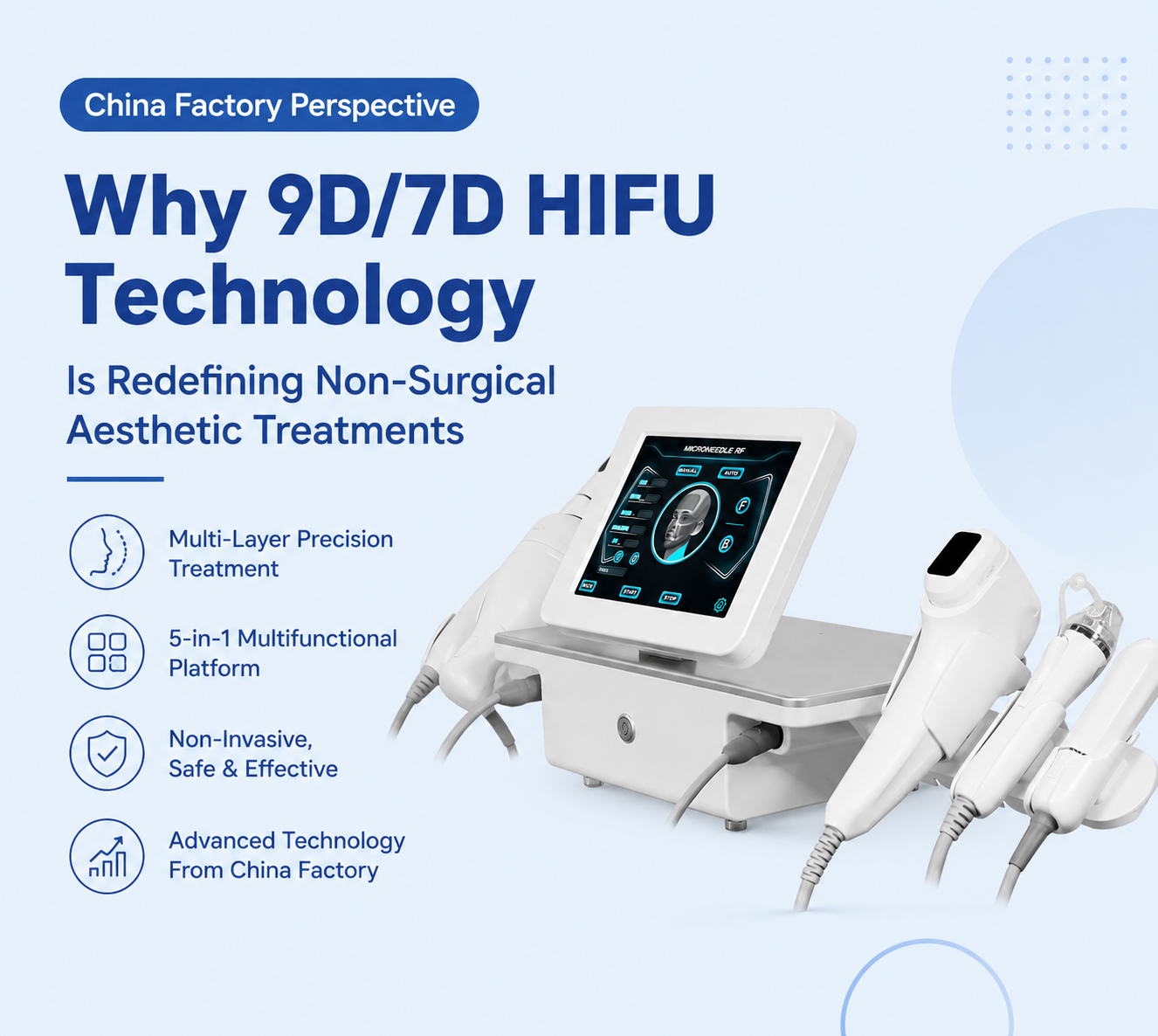 China Factory Perspective Why 9D7D HIFU Technology Is Redefining Non-Surgical Aesthetic Treatments - shefmon
