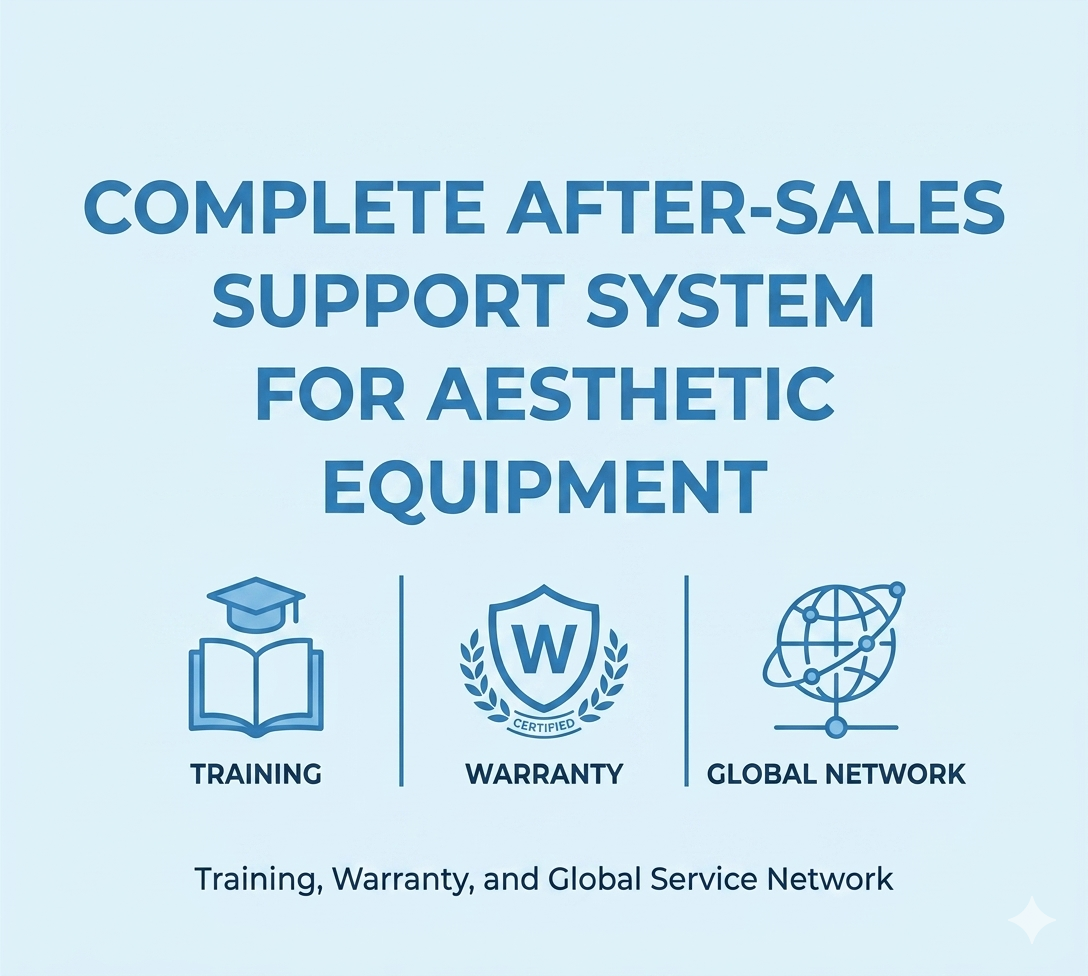 Complete After-Sales Support System for Aesthetic Equipment: Training, Warranty, and Global Service Network - shefmon